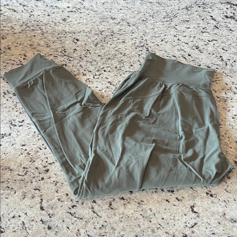 Athleta Sage Salutation Green Joggers